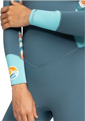 ROXY-Roxy Femmes Swell Series 5/4/3mm Chest Zip Combinaison Néoprène E-4