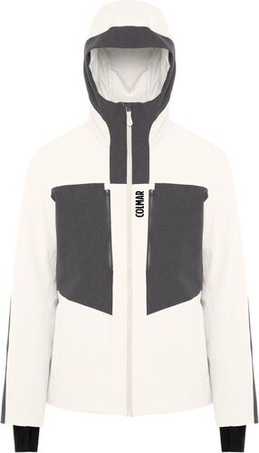 COLMAR-Veste Modernity Hoody Beige Purity/Forest-0