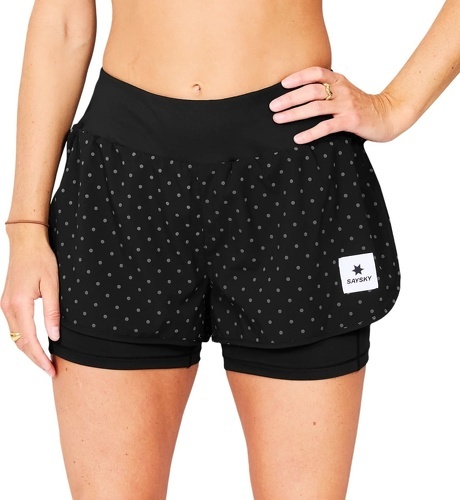 Saysky-W Reflective Polka 2 In 1 Pace Shorts 3-0