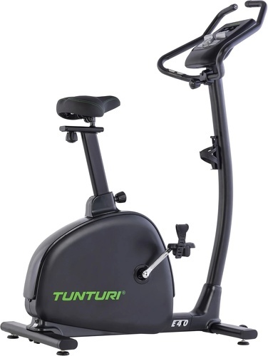 TUNTURI-TUNTURI - Vélo Ergomètre E40 Signature - Système de Freinage Magnétique - 32 Niveaux de Résistance - Moniteur LCD Rétroéclairé - Confort Optimal à Domicile-0