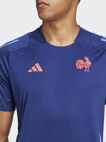 adidas-T-shirt d'entraînement Adidas de l'Équipe de France Marine-3