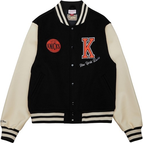 Mitchell & Ness-Blouson New York Knicks Unisex Varsity-0