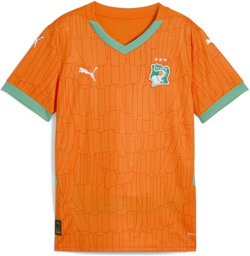 PUMA-Maillot Côte d’Ivoire 2025 Domicile Enfant et Adolescent-0