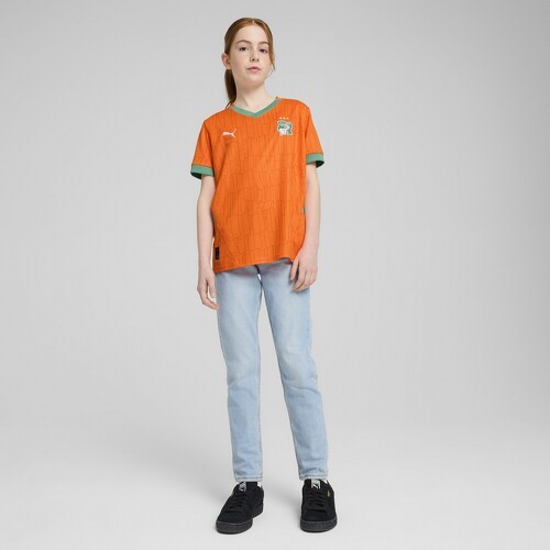 PUMA-Maillot Côte d’Ivoire 2025 Domicile Enfant et Adolescent-2