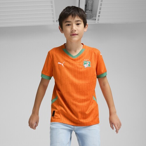 PUMA-Maillot Côte d’Ivoire 2025 Domicile Enfant et Adolescent-3