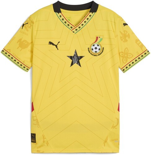 PUMA-Maillot Ghana 2025 Extérieur Enfant et Adolescent-0