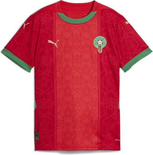 PUMA-Maillot Maroc 2025 Domicile Enfant et Adolescent-0