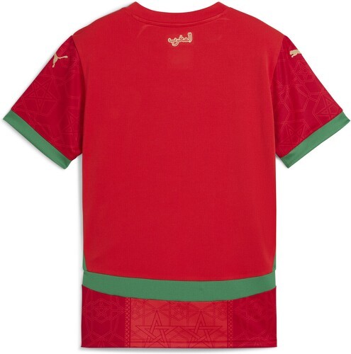 PUMA-Maillot Maroc 2025 Domicile Enfant et Adolescent-1