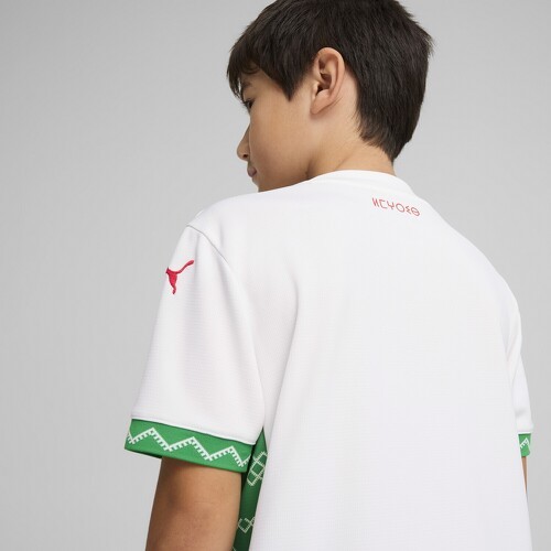 PUMA-Maillot Maroc 2025 Extérieur Enfant et Adolescent-3