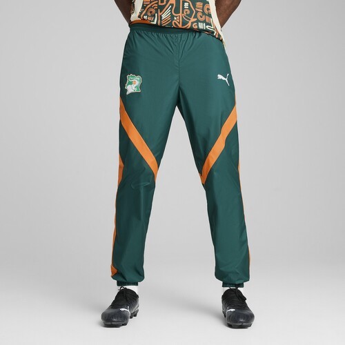 PUMA-Pantalon tissé d’avant-match Côte d’Ivoire 2025 Homme-2