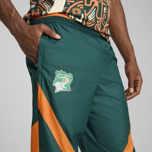 PUMA-Pantalon tissé d’avant-match Côte d’Ivoire 2025 Homme-3