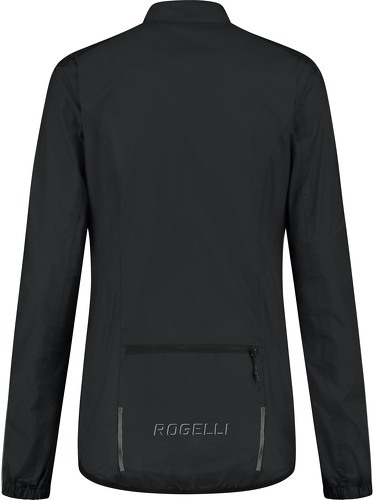 Rogelli-Veste Velo Manches Longues Pluie Vent Core - Femme - Noir-1