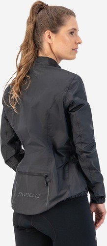 Rogelli-Veste Velo Manches Longues Pluie Vent Core - Femme - Noir-3