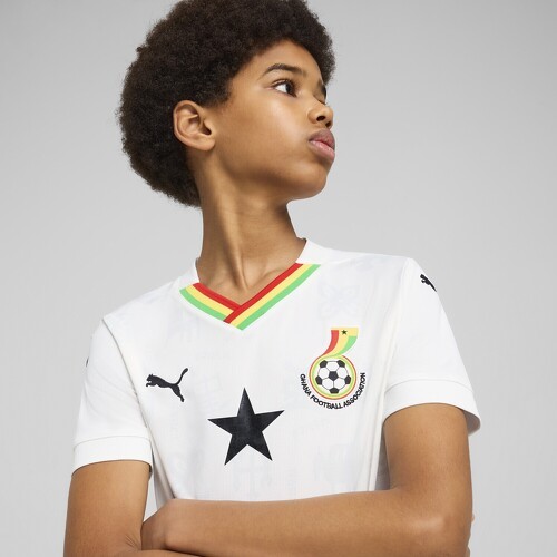 PUMA-Maillot Ghana 2025 Domicile Enfant et Adolescent-4