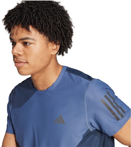 adidas Performance-Maglia Adidas Own The Run Colorblock Aero.Rdy-3