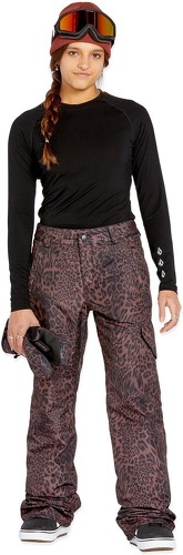 VOLCOM-Pantalon De Ski/snow Volcom Bridger Ins Leopard Femme-3