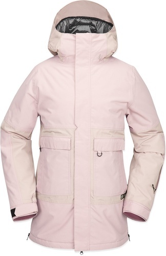 VOLCOM-Veste De Ski/snow Volcom Larx 2l Tds Inf Parka Adobe Rose Femme-0