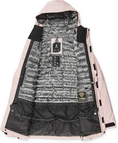 VOLCOM-Veste De Ski/snow Volcom Larx 2l Tds Inf Parka Adobe Rose Femme-2