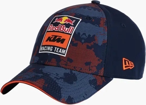 Red Bull KTM Racing Team-Casquette incurvée Apex Red Bull KTM Racing Team Moto GP Officiel - Adulte - Bleu Orange-1