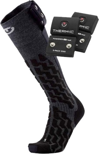 THERM-IC-Chaussettes chauffantes heat fusion uni nd + batteries 1200-0