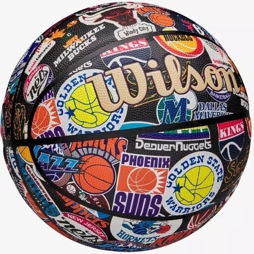 WILSON-Ballon de basket Wilson NBA All Team Rétro-3