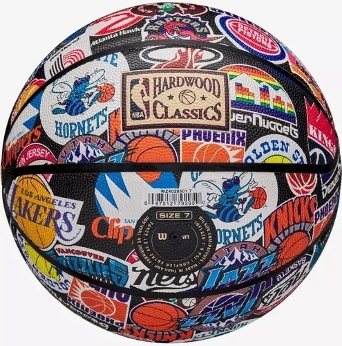 WILSON-Ballon de basket Wilson NBA All Team Rétro-4