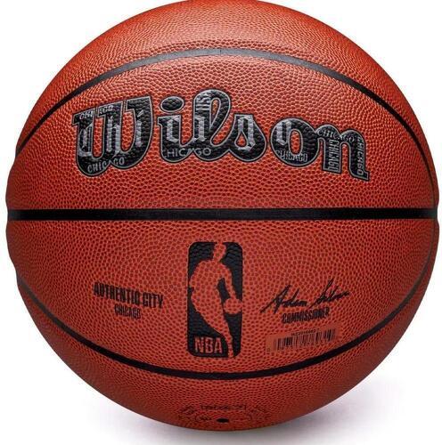 WILSON-Ballon de Basketball Wilson NBA Authentic City Chicago T7-2