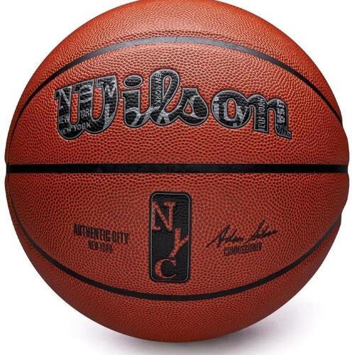 WILSON-Ballon de Basketball Wilson NBA Authentic City New York T7-0