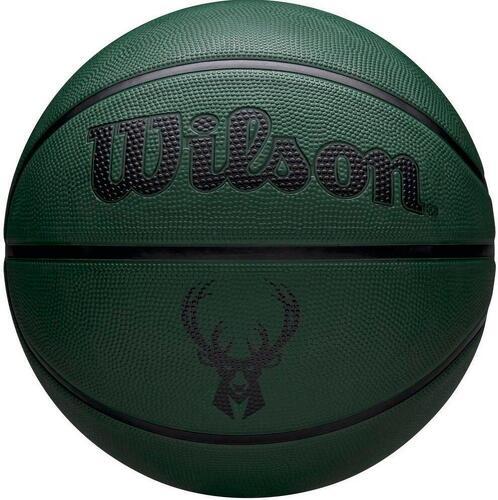 WILSON-Ballon de Basketball Wilson NBA Team Tribute Solid – Milwaukee Bucks-0