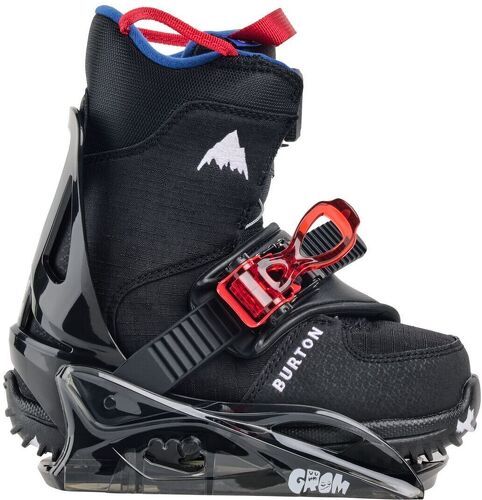 BURTON-Fixation De Snowboard Burton Kids' Grom Black Garçon-4