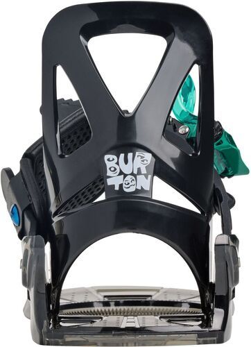 BURTON-Fixation De Snowboard Burton Kids' Mini Grom Black Garçon-2