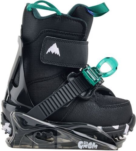 BURTON-Fixation De Snowboard Burton Kids' Mini Grom Black Garçon-4