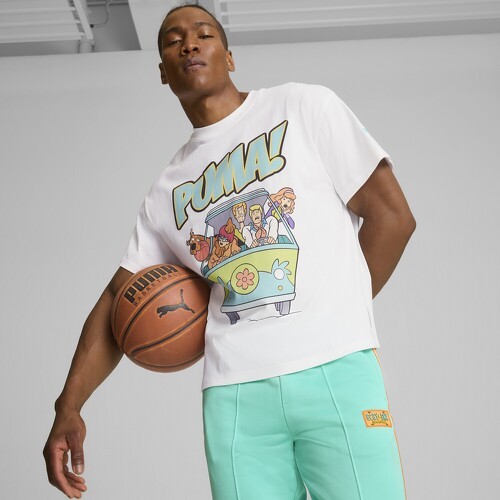 PUMA-T-shirt PUMA HOOPS x SCOOBY DOO Homme-2