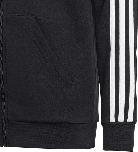 adidas Sportswear-Veste à capuche entièrement zippée en molleton Essentials 3-Stripes-3