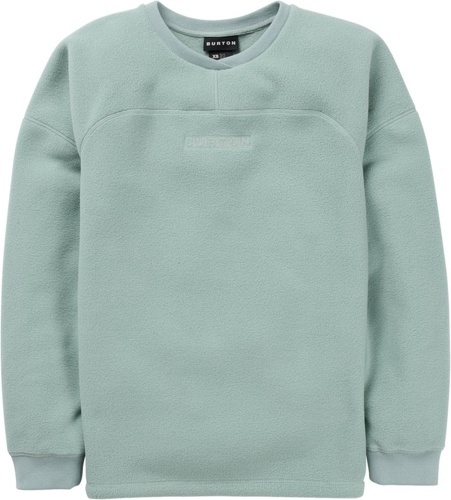 BURTON-Polaire Burton Sb Cinder Crewneck Fleece Petrol Green Homme-0