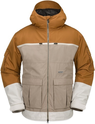 VOLCOM-Veste De Ski/snow Volcom Nightbreaker 20k Jkt Chestnut Brown Homme-0