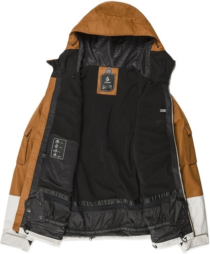 VOLCOM-Veste De Ski/snow Volcom Nightbreaker 20k Jkt Chestnut Brown Homme-3