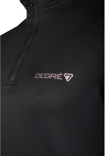 Degré7-Demi-zip Thermique Degre 7 Veyrand Black Femme-2