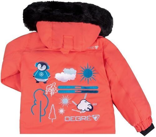 Degré7-Veste De Ski / Snow Degre 7 Firay Pink Fille-1