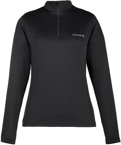 Degré7-Demi-zip Thermique Degre 7 Veyrand Black Femme-0