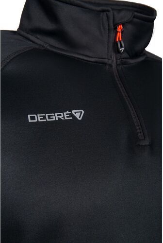 Degré7-Pull Demi-zip Thermique Degre 7 Gleisin Black Homme-2