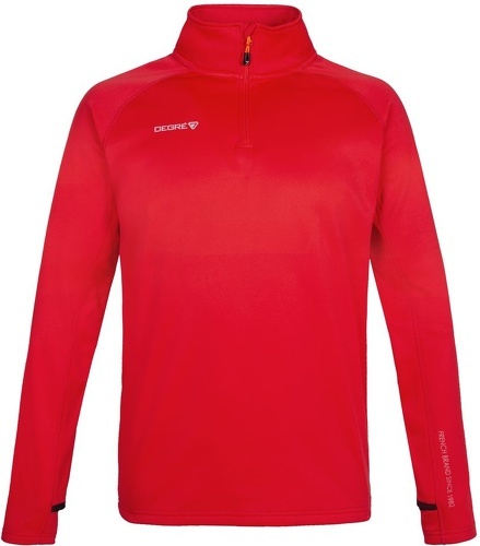 Degré7-Pull Demi-zip Thermique Degre 7 Gleisin True Red Homme-0