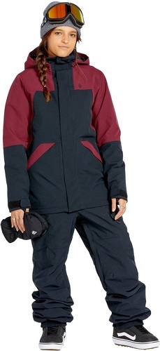 VOLCOM-Veste De Ski/snow Volcom Shelter 3d Stretch Burgundy Femme-2