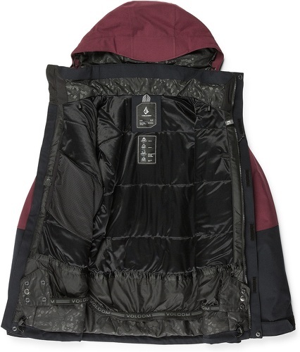 VOLCOM-Veste De Ski/snow Volcom Shelter 3d Stretch Burgundy Femme-3