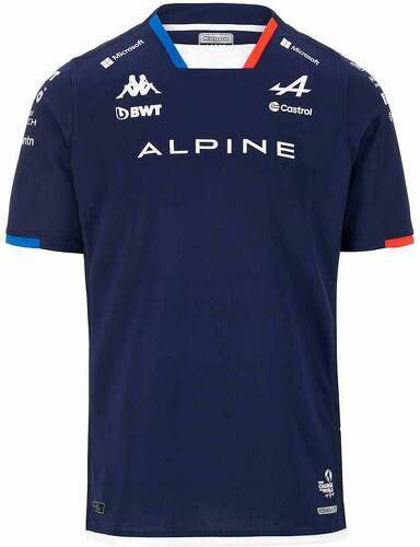 KAPPA-Maillot Kombat France Ocon BWT Alpine F1 Team 2024-1