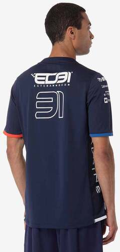 KAPPA-Maillot Kombat France Ocon BWT Alpine F1 Team 2024-0