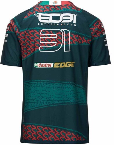 KAPPA-Maillot Kombat Ocon Mexico Bwt Alpine F1 Team-0