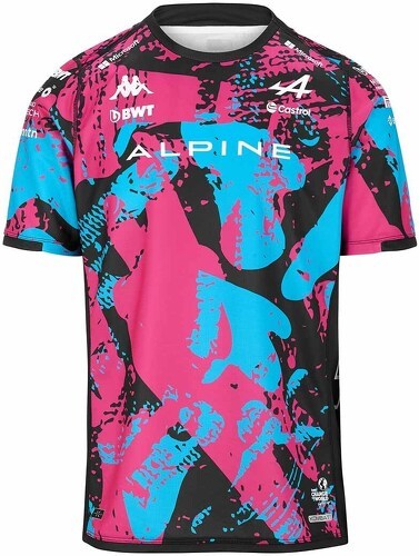 KAPPA-Maillot Kombat Silverstone BWT Alpine F1 Team 2024-1