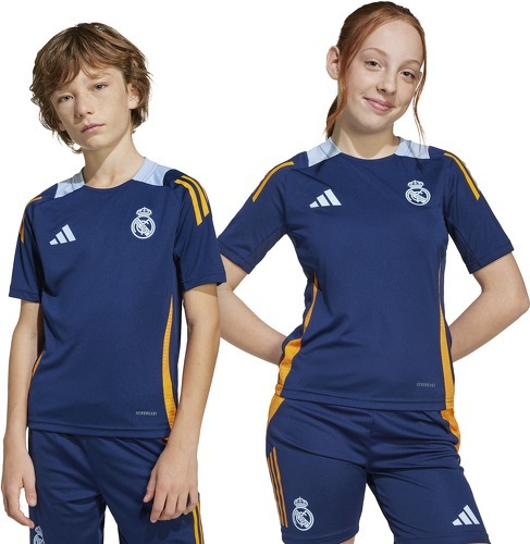 adidas-Maillot d'entraînement enfant Real Madrid 2024/25-3