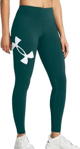 UNDER ARMOUR-Legging Vert Foncé Femme Under Armour Campus-0